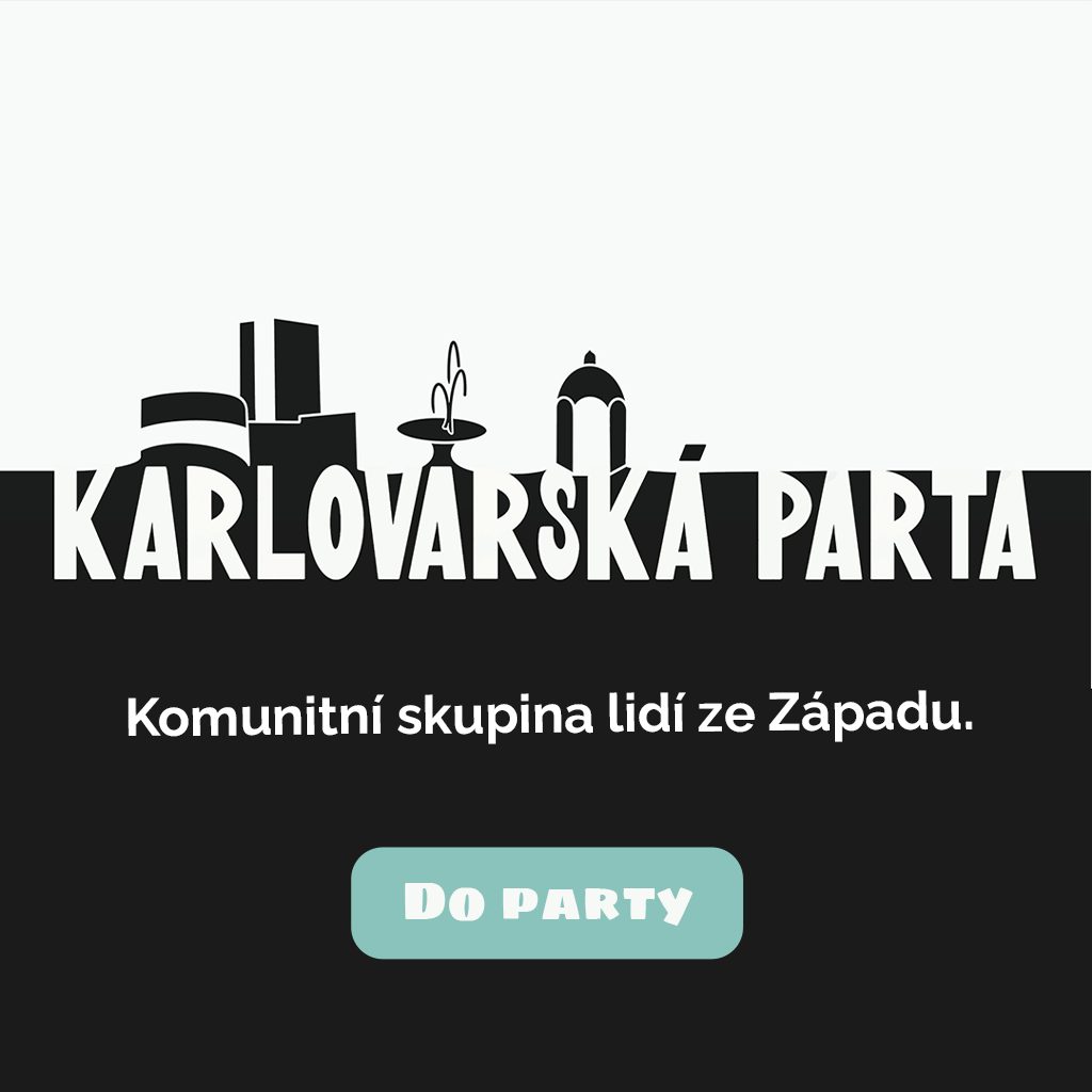 Upoutávka na komunitní skupinu Karlovarská parta